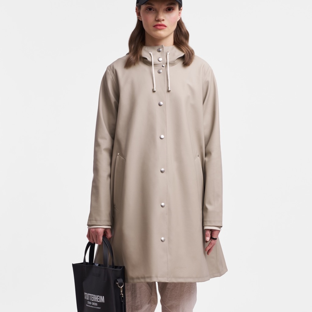 Stutterheim Beige Women's Raincoat